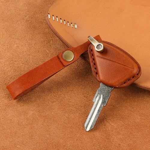 New For Aprilia GPR150 GPR 150 High quality Motorcycle trueLeather Cowhide Key Case Little Key Case Buckle