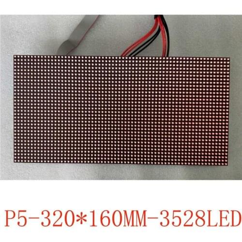 Indoor full color p5 led panel 320*160mm 3528 light led screen module for indoor led display Meeting room Adverti