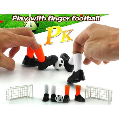 Hot Funny Indoor Desk Game Finger Football Soccer Play Game Match Interactive Toy for Children Family Friends Party Table Games