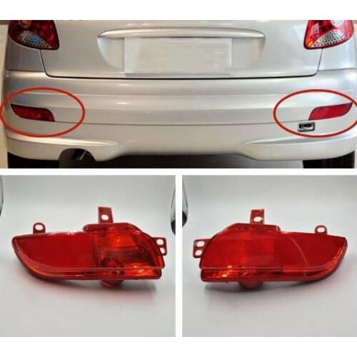 Car Rear Bumper Light For Peugeot 206 plus 207 Hatchback and Sedan Tail Fog Lamp