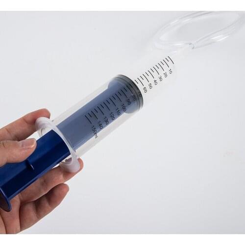1 Pc Reusable Plastic Syringe Bubble Syringe Oil Syringe Fluid Brake Fluid Hose 150cm