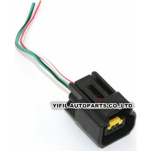 10pcs/lot 2 Pin/Way Ignition Coil Harness Connector Plug With Wire Cable Pigtail For Ford Focus Mustang Edge Furukawa FW-C-2F-B