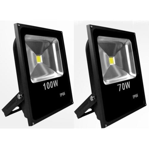 2pcs/lot LED Floodlight 100W Waterproof IP66 Warm White Cold White RGB Led Outdoor Lighting LED Spotlight Lamp DHL Free Shipping