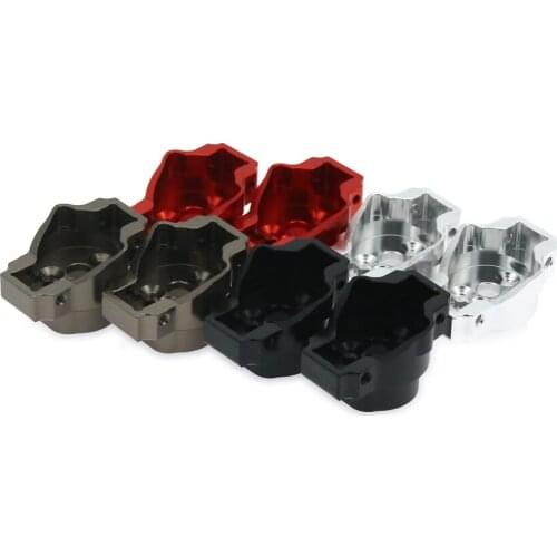 2PCS Portal Drive Axle Mount Rear(Left&Right) For Rc Hobby Model Car 1/10 Traxxas Trx-4 Crawler 8256 Defender Hopup Parts