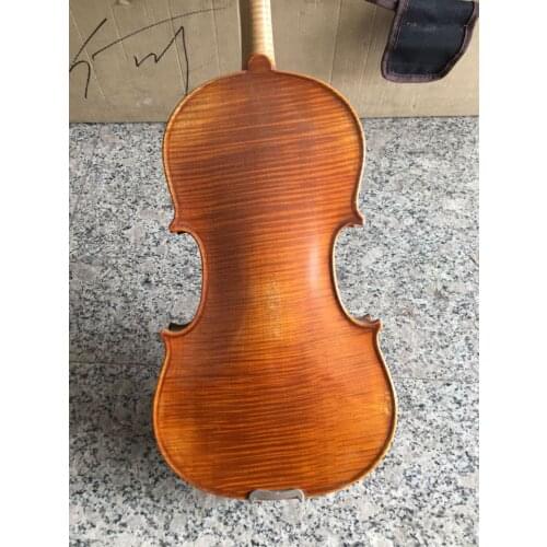 20 Years Natural Drying Spruce Flamed Maple Italian retro Handmade Violin 4/4 violin with case bow Professional Sound