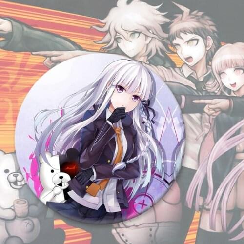 Anime Danganronpa Brooch Pin Badge Accessories For Clothes Backpack Decoration Childrens gift