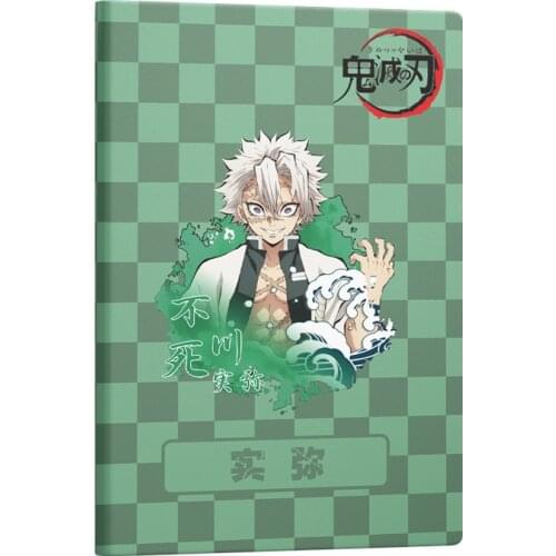 New Anime Demon Slayer Notebook Kimetsu No Yaiba Kamado Tanjirou Cartoon Note Diary School Office Student Stationery Gift