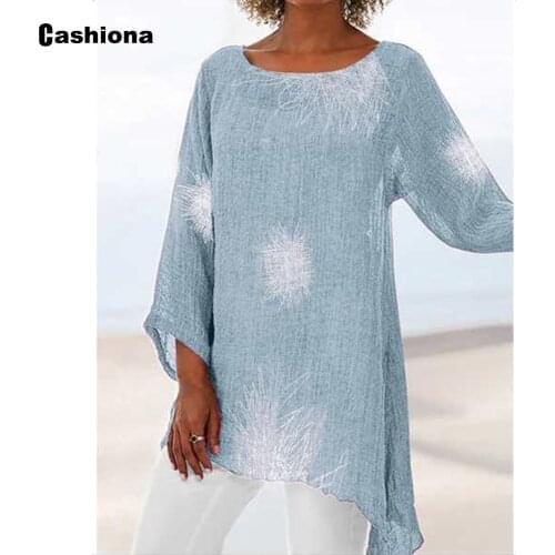 Блузки с принтом Cashiona China At AliExpress