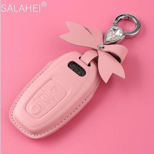 Car Key Cover Case For Audi A1 A3 A4 A5 A6 A7 A8 B7 B8 R8 S8 A8L SQ5 TT Quattro Q3 Q5 S5 S7 Q7 2009 2010 2011 2012 2013 2014-15