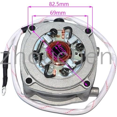 Off-road mini car 49CC2 stroke engine electric starter motor motor small 4 wheel scooter small sports car accessories