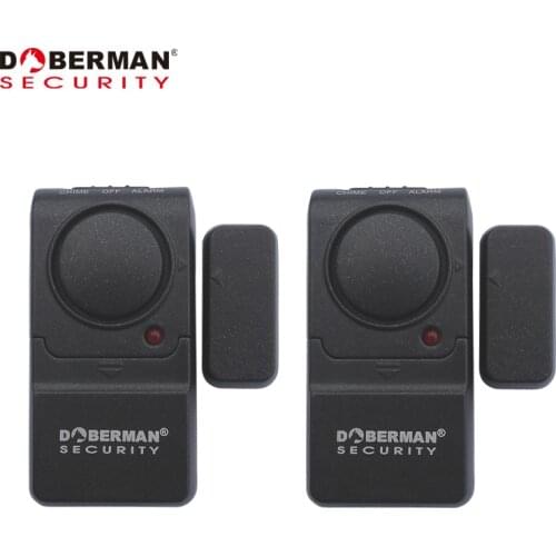 Doberman Security Sensor Alarm Door Window Home Security Magnetic Window Door Alarm Loud 100dB