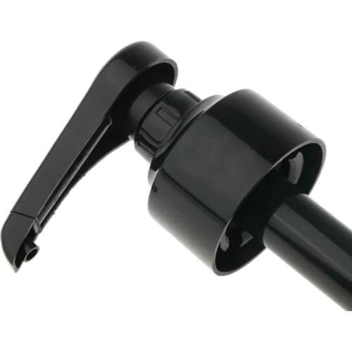 4 Pcs Coffee 1 Liter Dispenser Syrup Pump Black Liquid Dispenser for Monin Syrup 10Ml Juice Bottle Dispenser Pump