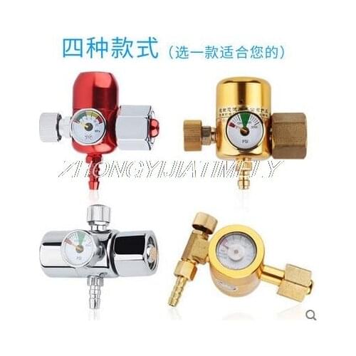 Energy-saving argon meter, anti-drop pressure reducer, argon arc welding barometer