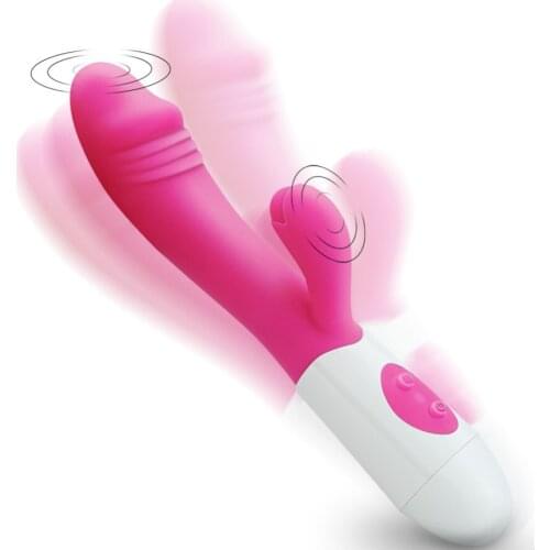G Spot Dildo Rabbit Vibrator for Women Dildo Sex Toy Vagina Clitoris Female Massager Masturbation Electric Motor Sex Products-25