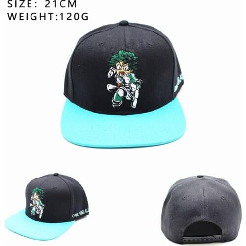 My Hero Academia Casual Canvas Baseball Hats Adult Snapback Boys Girls Trucker Sun Hat Hip Hop Cap Adjustable Cosplay Golf Caps