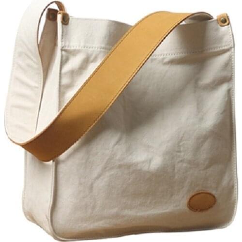 M332 Retro Portable New Arrive Korean Casual Womens Bag Canvas Shoulder Bags Large Capacity Bag Tote Bag Leather Shopping