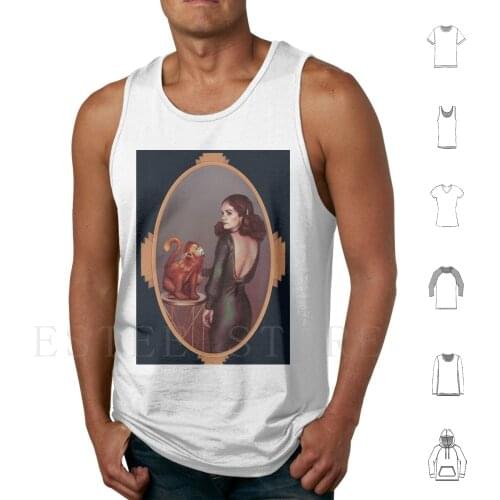 Mrs Coulter Tank Tops Vest Cotton His Dark Materials Lyra Fantasy Scifi Alethiometer Mrs Coulter Lee Scoresby Lord Asrail