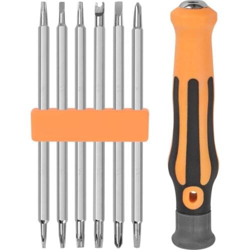 Screwdriver Set with Bits Electrician Magnetic ScrewDriver Multifunctional 12 in 1 for Computer Phone Repairing Hand Tools