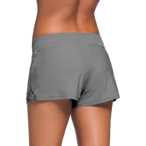 New style boxer shorts for women hot spring conservative tie plus size boxer pants swimming trunks water sports surf beach short