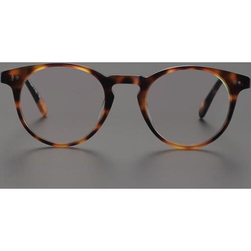 Round Style Optical Glasses OV5256 Myopia Reading Glasses Frame Men Women Sir O'malley Retro Eyeglasses Frame Prescription Glass