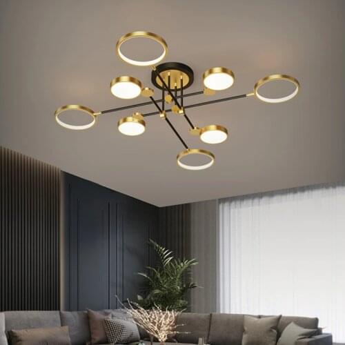 Modern modern led chandelier lustres подвесные светильники luzes de teto lampes suspendues living room decoration