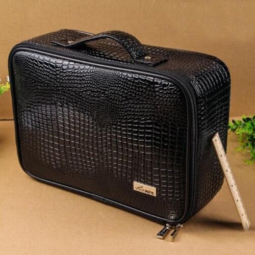 Big size Professional PU Leather Barber Bags Salon Hairdressing Tool Storage Case Handbag Hair Clipper Bag Can Hold Hair Dryer