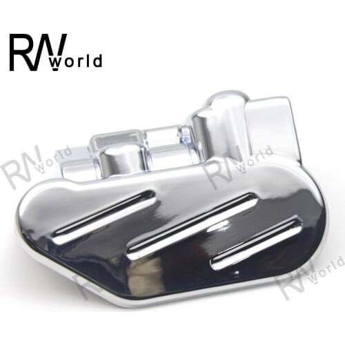 Rear Brake Caliper Case For HONDA VTX1800 2002-2007 Motorcycle Chrome Sticker Decoration Deco Accessories 03 2005 2006 VTX 1800