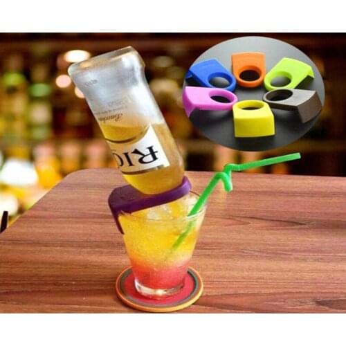 200Pcs Bottle Buckle Beer Cocktail Snap Bar Drink Clips Bottle Holders wine bar kitchen accessories kitchen tools