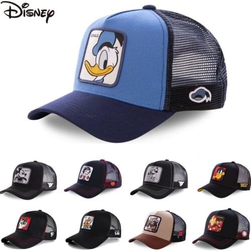 New Brand Disney Minnie Mickey Snapback Cotton Baseball Cap Men Women Hip Hop Dad Mesh Hat Trucker Hat Dropshipping
