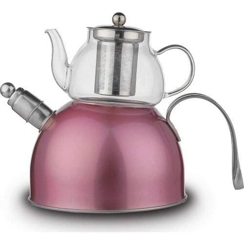 Schafer Kitchenhause Teapot Set-5 Piece-Plum