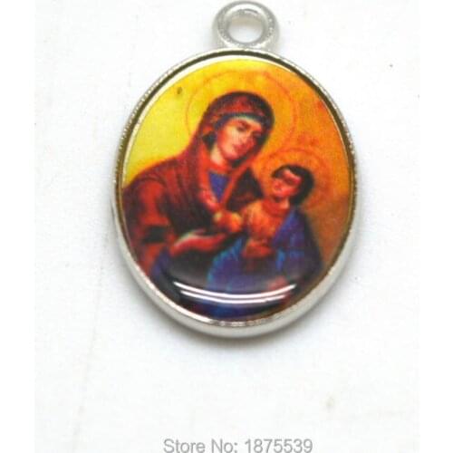 Catholic Medal One Hole Pendant