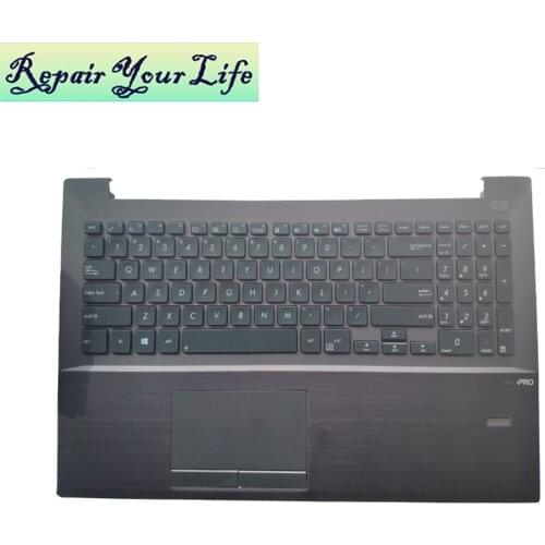 New laptop keyboard US English for ASUS B551LA 90NB03K1 R30010 E5N0WU082093197 black Palmrest TOP cover with Touchpad