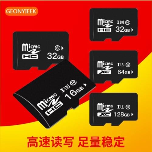 Micro TF Memory Card 128M 256MB 1GB 2GB 4GB 8GB 16GB 32GB Flash Drive Memory SD Card for Smartphone Monitoring Driving Recorder