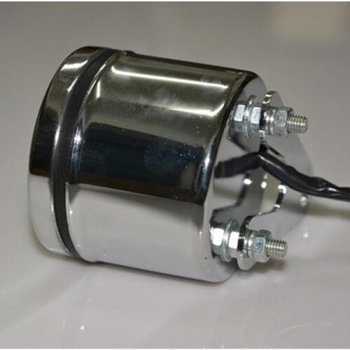 Motorcycle LED Tachometer Tacho Gauge + Odometer Speedo Meter Cafe