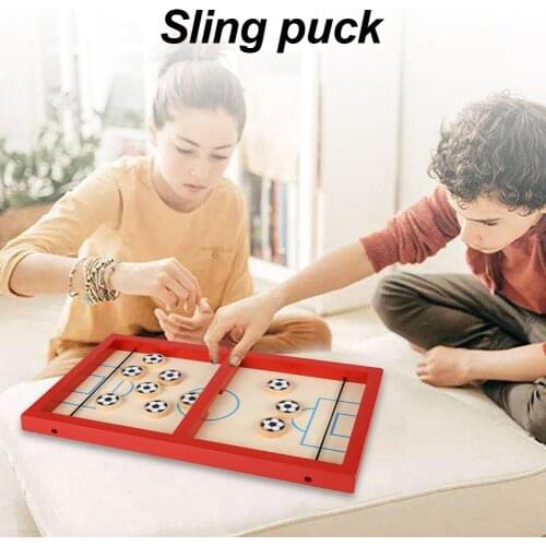 Fast Hockey Sling Puck Game Board Game Set Parent-child Interactive Game Educational Toys Party Supplies Puzzle Chess Set