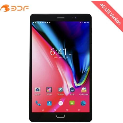 New 4G LTE Network Tablet Pc 8 Inch Octa Core Tablets 2GB RAM 32GB ROM MTK6753 Android 8.1 Camera 8MP Dual SIM WiFi Bluetooth