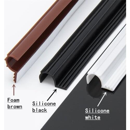 4M Strong Self-adhesive Door Window Sealing Strip Soundproof Foam Seal Tape Weather Stripping Gap Sealer Filler Window Hardware