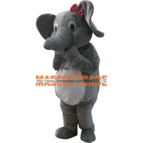 Professional New Elephant Mascot Costume fancy dress do outfit with free shipping
