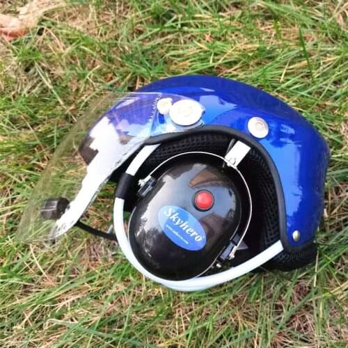 Noise cancel Paramotor helmet with noise cancel headset Powered Paragliding helmets PPG Helmets