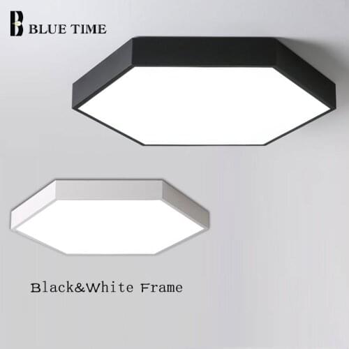LED Ceiling Light Modern Lamp Living Room Lighting Fixture Ceiling Lamp For Bedroom Kitchen Surface Mount Flush Remote Control