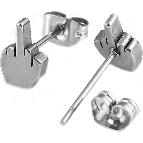 YYW Women's Silver Earrings