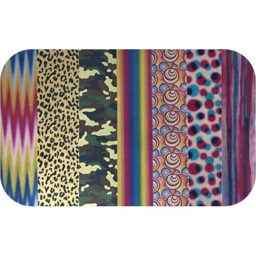 1 sheet 10''x10''/25x25cm Metallic & Laser Heat Transfer Vinyl Camouflage Rainbow Iron on Film HTV T-shirt Film Lettering film