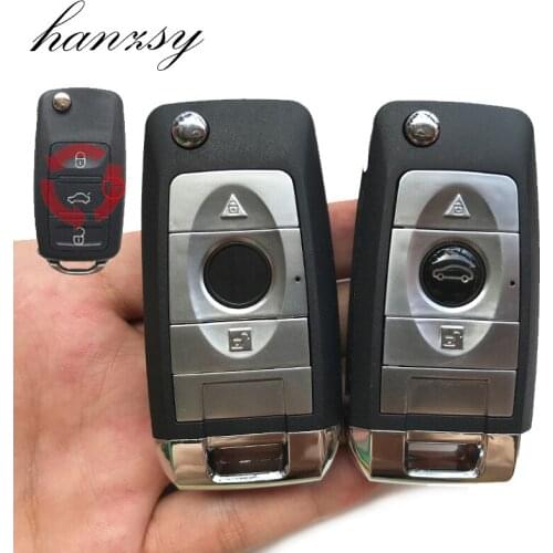 2/3 buttons Remote Key shell Fob For VOLKSWAGEN VW Golf 4 5 Passat b5 b6 polo Touran Modified Car Flip Folding Key Case Cover