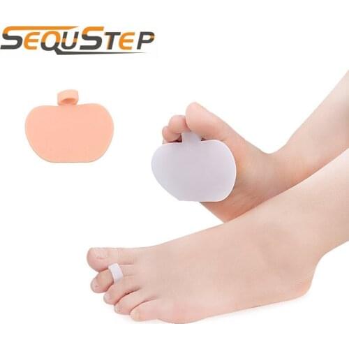 2 Pairs Silicone Forefoot Metatarsal Pad Foot Pain Relief Cushion High Heel Massage Insoles Pads