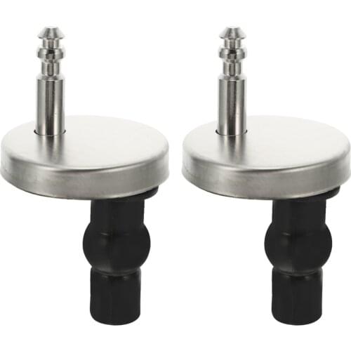 2pcs/Set Toilet Seat Hinges Toilet Seat Fittings Screw Toilet Universal Fasteners For Toilet Accessories