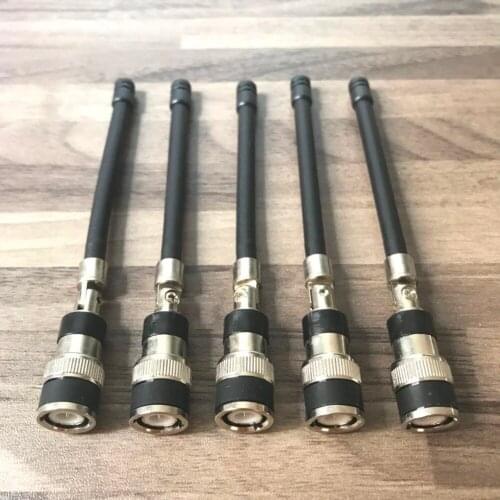 5 PCS BNC UHF Microphone Antenna For Shure PGX24 SLX24 PG58 SM58 Wireless