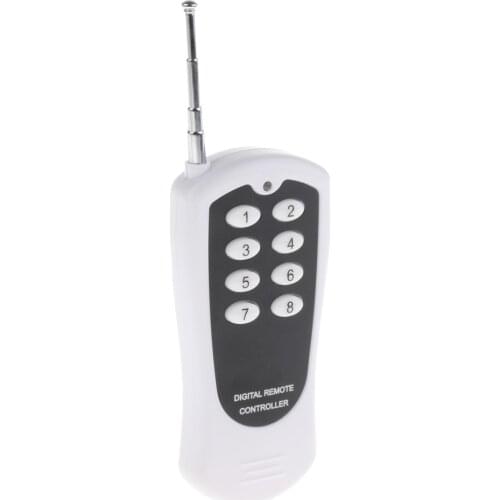 8Channel High Power Wireless Remote Control Switch Transmitter + Receiver