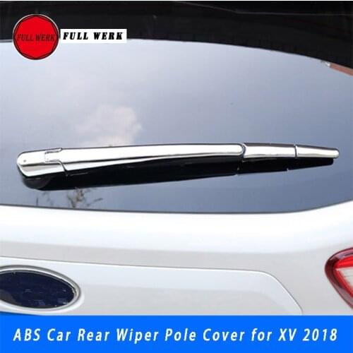 ABS Car Styling Rear Windscreen Wiper Cover Decoration Sticker Rain Wiper Trim Cap for Subaru XV 2018 19 20 21 Exterior Accessor