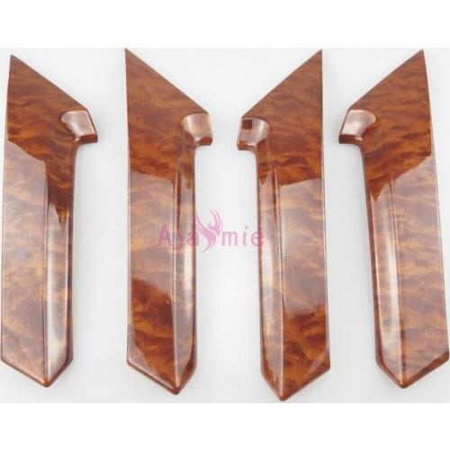 Accessories For Toyota Camry 2006-2011 Interior Wooden Color Door Holder Trims Panel Frame Kit Overlay Cover Car Styling