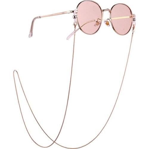 Fashion Glasses Chain for Women Eyeglass Strap Sunglasses Simple Slim Anti-Slip Band Neck Strap New